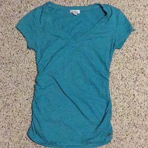 Scrunched sides T-shirt